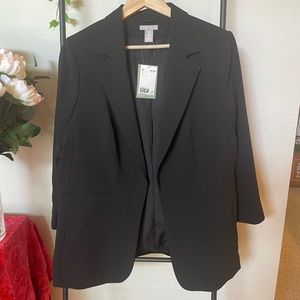 ⭐️ NWT 🏷️ H&M Black Blazer, ¾ Sleeve ⭐️